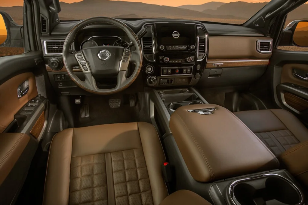 Nissan Titan interior